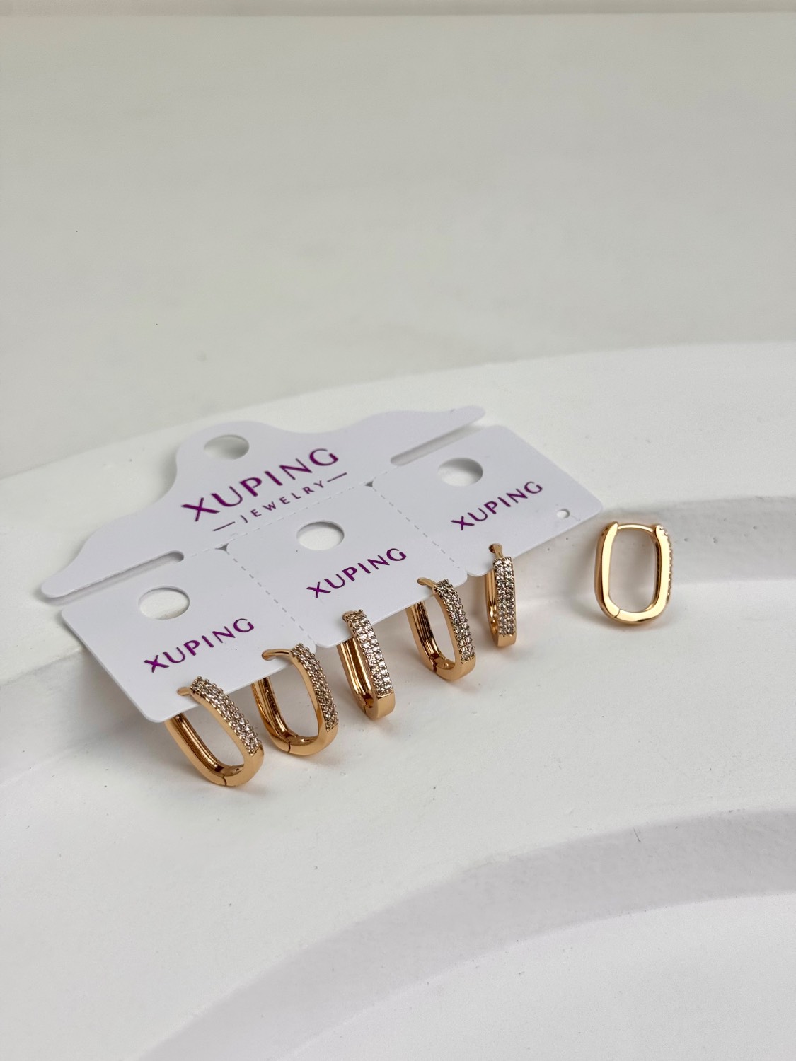 XWG513 گوشواره ژوپینگ زنانه کد XWG513 - Image 1