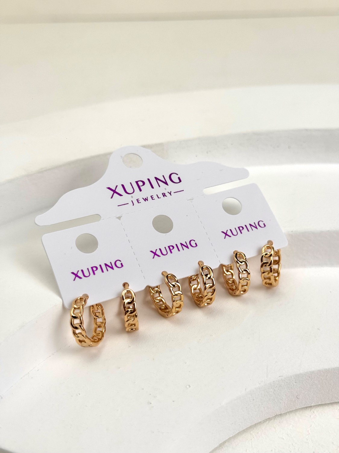 XWG523 گوشواره ژوپینگ زنانه کد XWG523 - Image 1