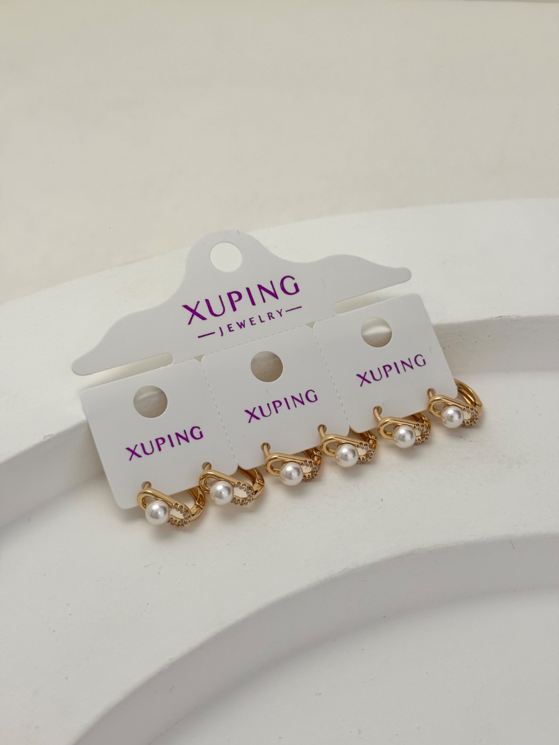 XWG570 گوشواره ژوپینگ زنانه کد XWG570 - Image 1