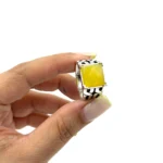 انگشتر نقره مردانه | شرف شمس | رکاب خفن کد SMA283 - Image 2