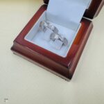 حلقه ست نقره زنانه | شیک | مدرن کد SHS67 - Image 2