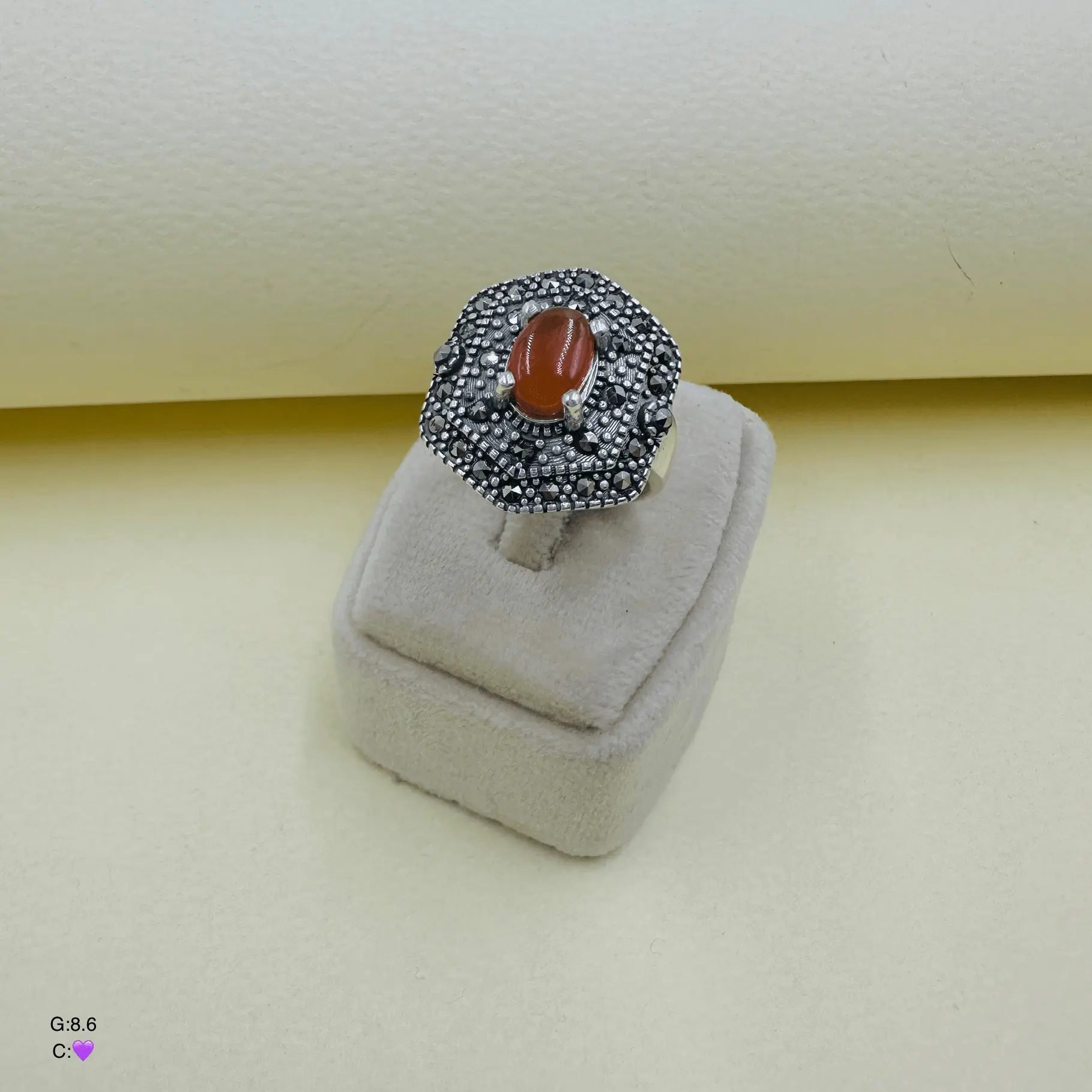 SWA573 انگشتر نقره زنانه کد SWA573 - Image 1