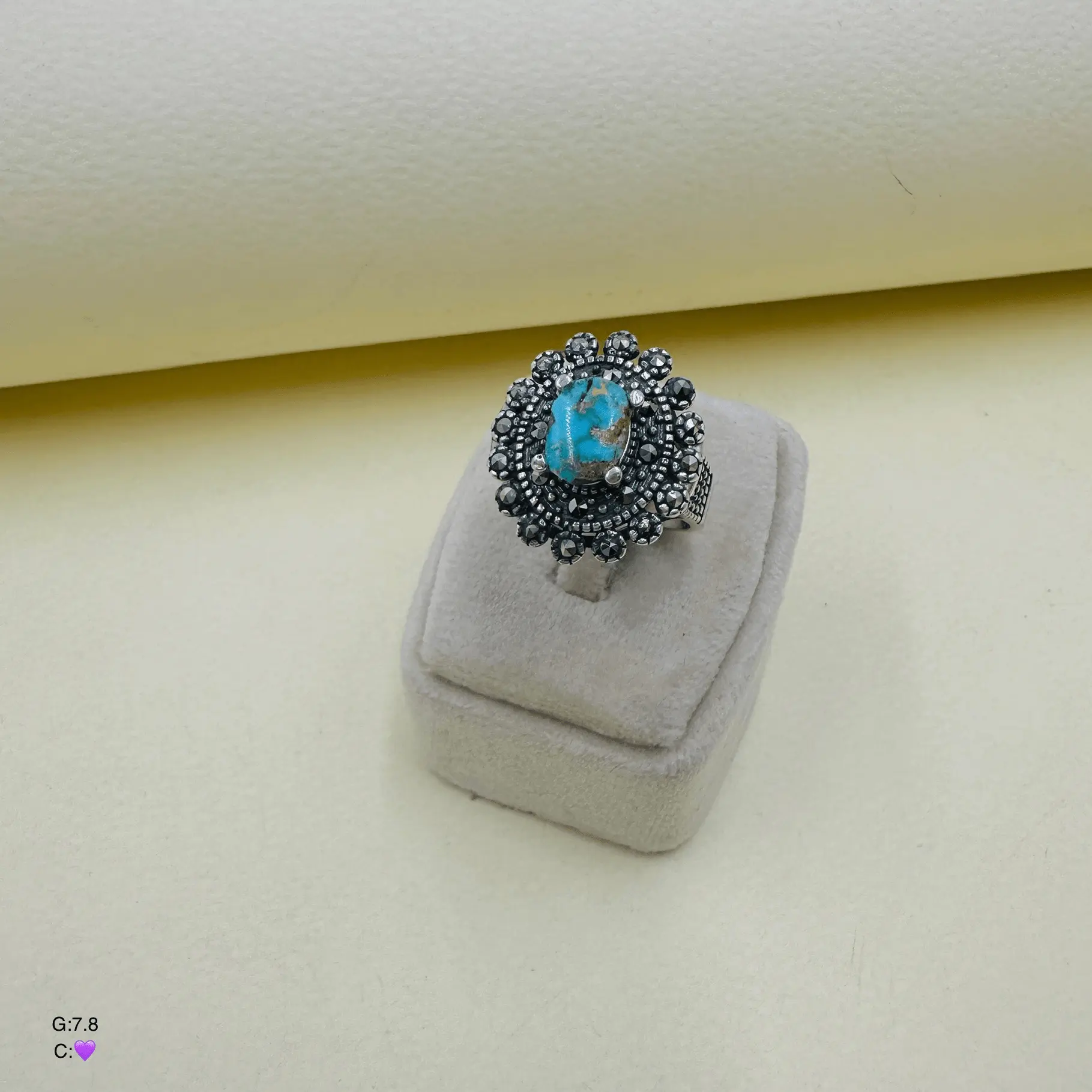SWA579 انگشتر نقره زنانه کد SWA579 - Image 1