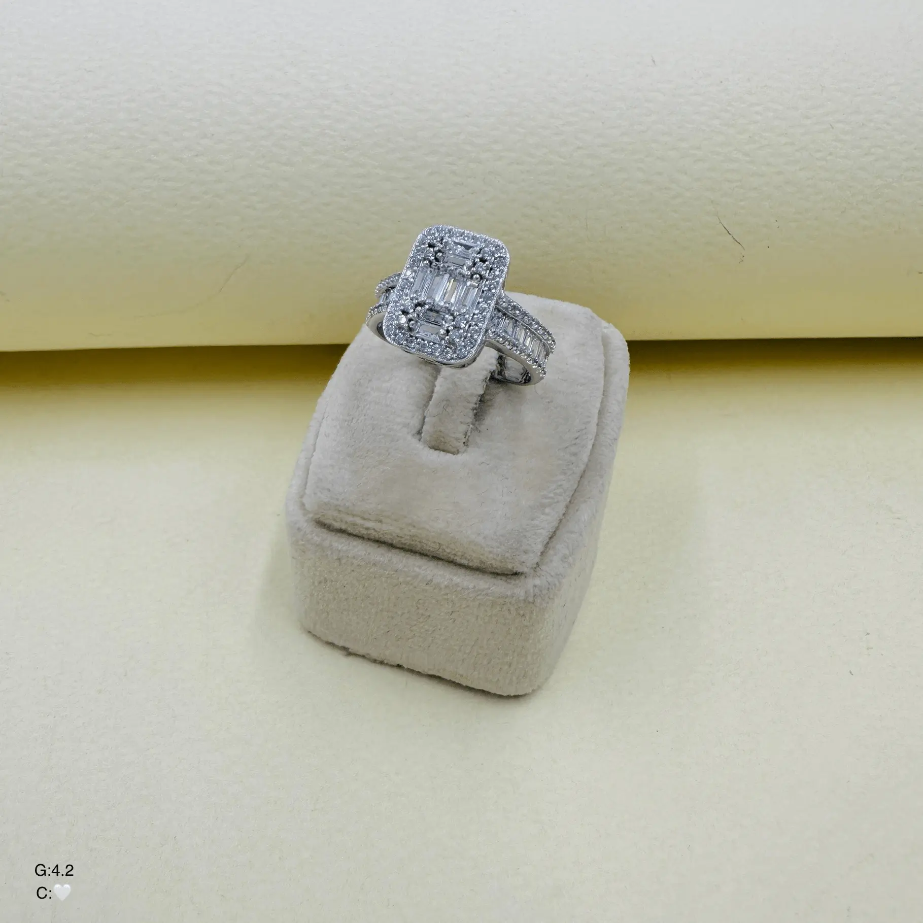 SWA614 انگشتر نقره زنانه کد SWA614 - Image 1