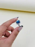 انگشتر نقره زنانه کد SWA617 - Image 2