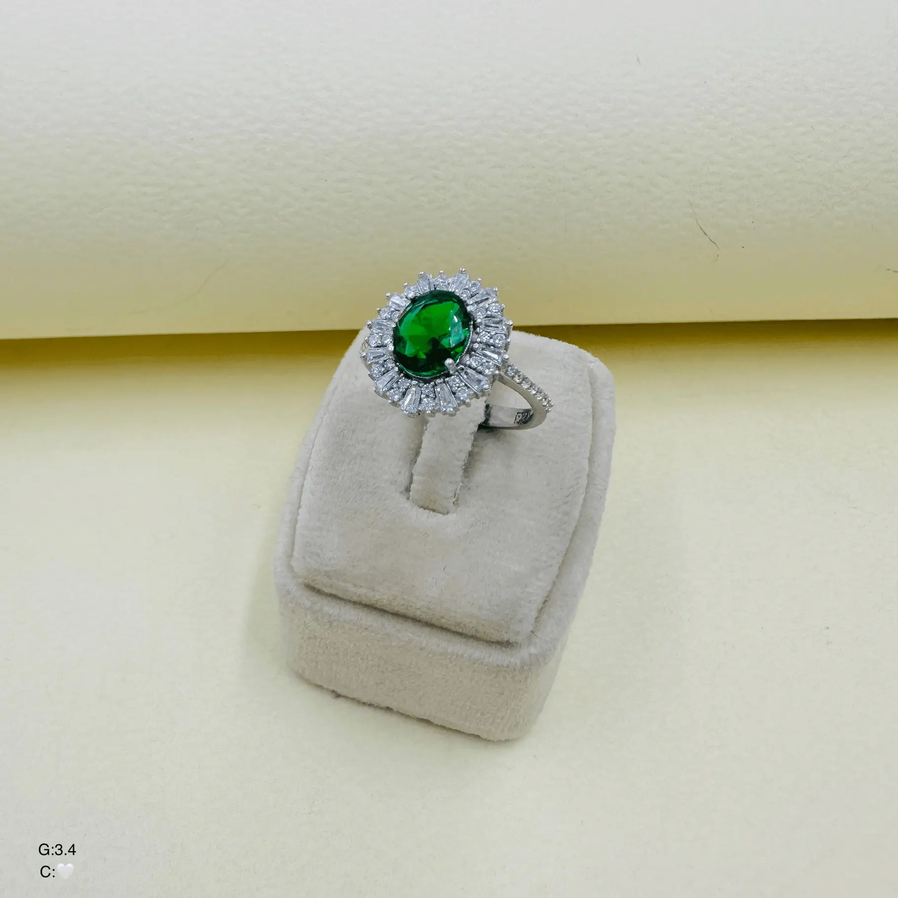 SWA624 انگشتر نقره زنانه کد SWA624 - Image 1