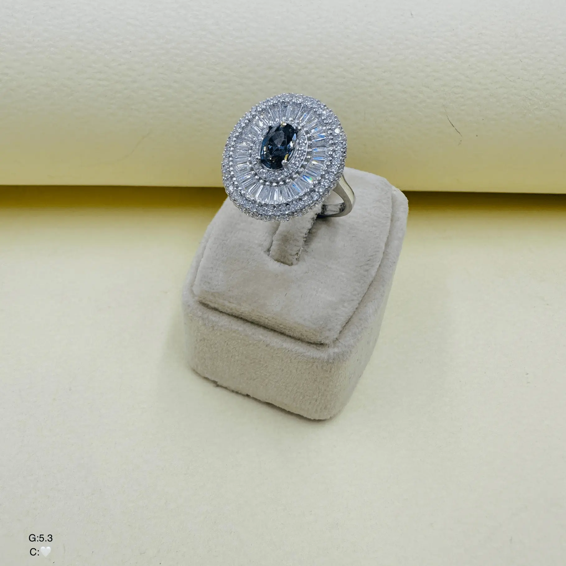 SWA626 انگشتر نقره زنانه کد SWA626 - Image 1