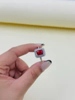 انگشتر نقره زنانه کد SWA627 - Image 2