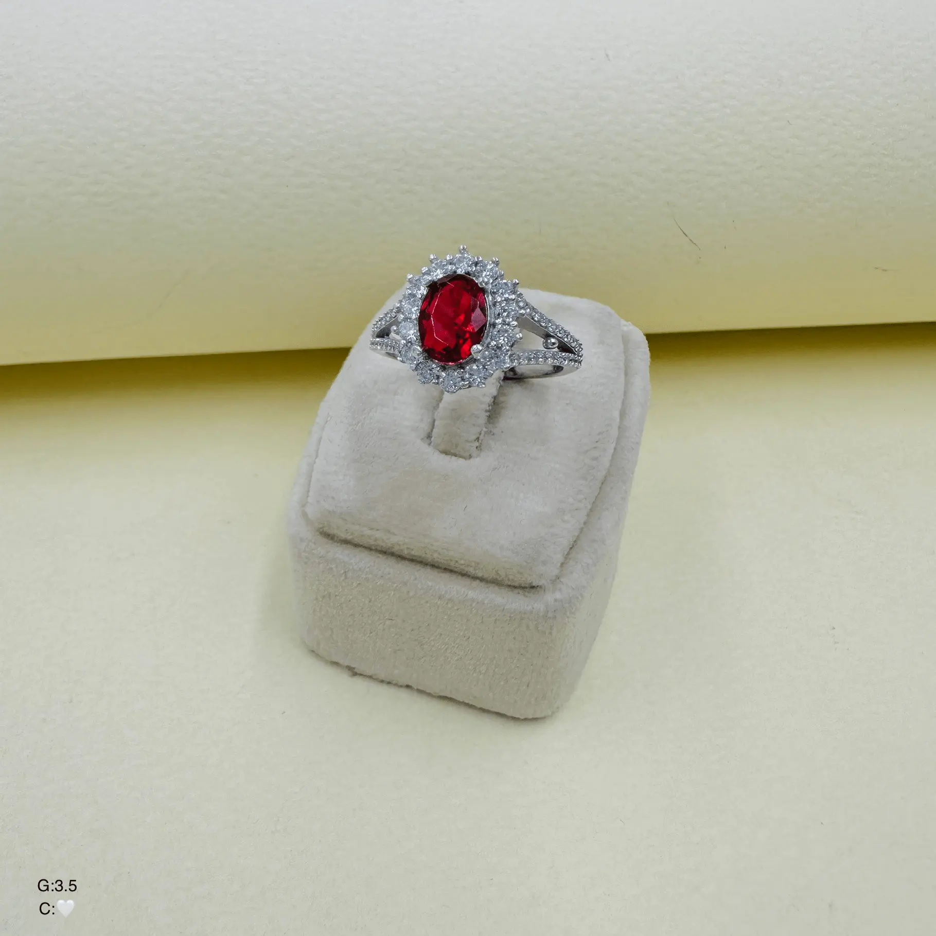 SWA631 انگشتر نقره زنانه کد SWA631 - Image 1