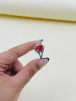 انگشتر نقره زنانه کد SWA631 - Image 2