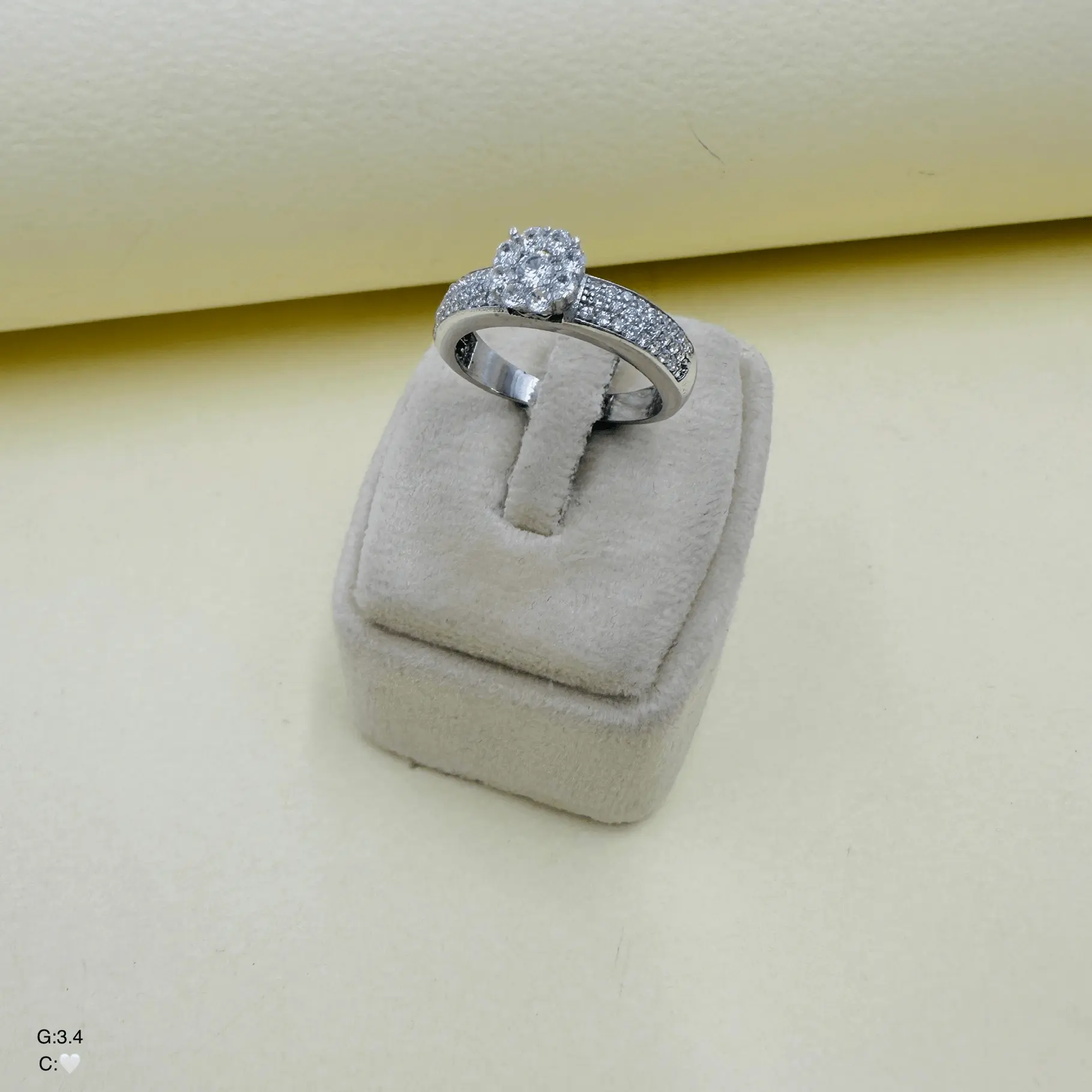 SWA635 انگشتر نقره زنانه کد SWA635 - Image 1