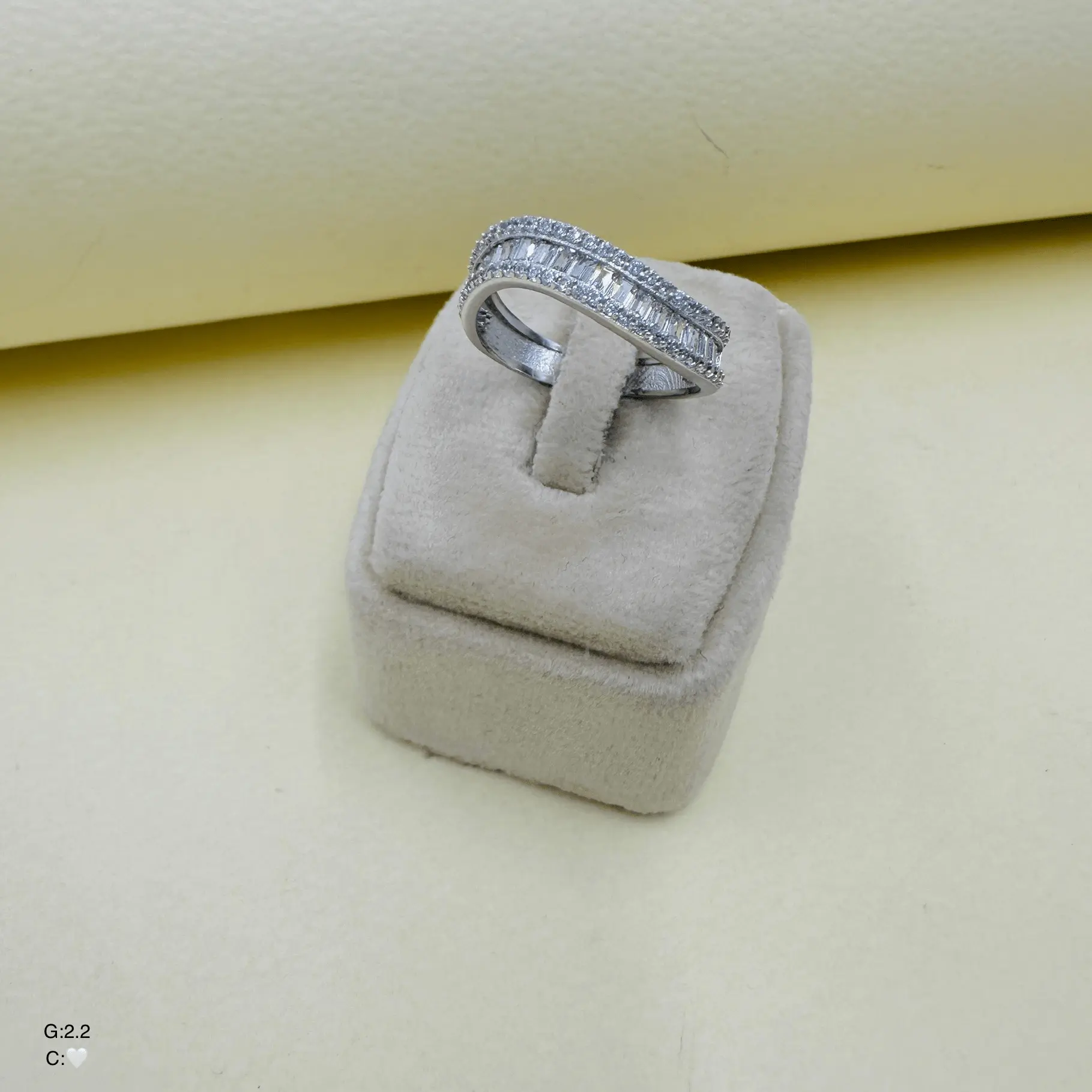 SWA638 انگشتر نقره زنانه کد SWA638 - Image 1