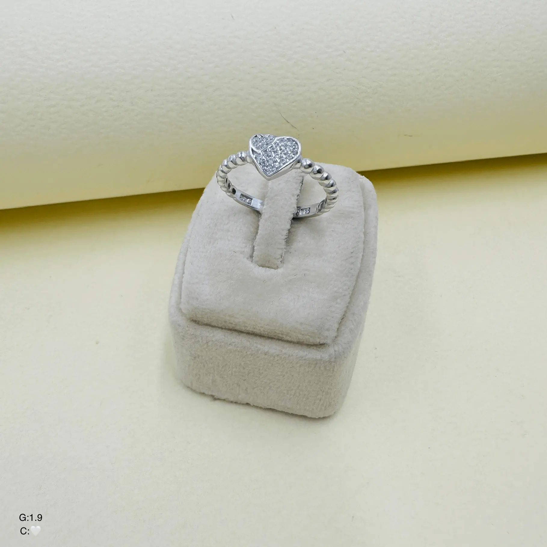 SWA647 انگشتر نقره زنانه کد SWA647 - Image 1