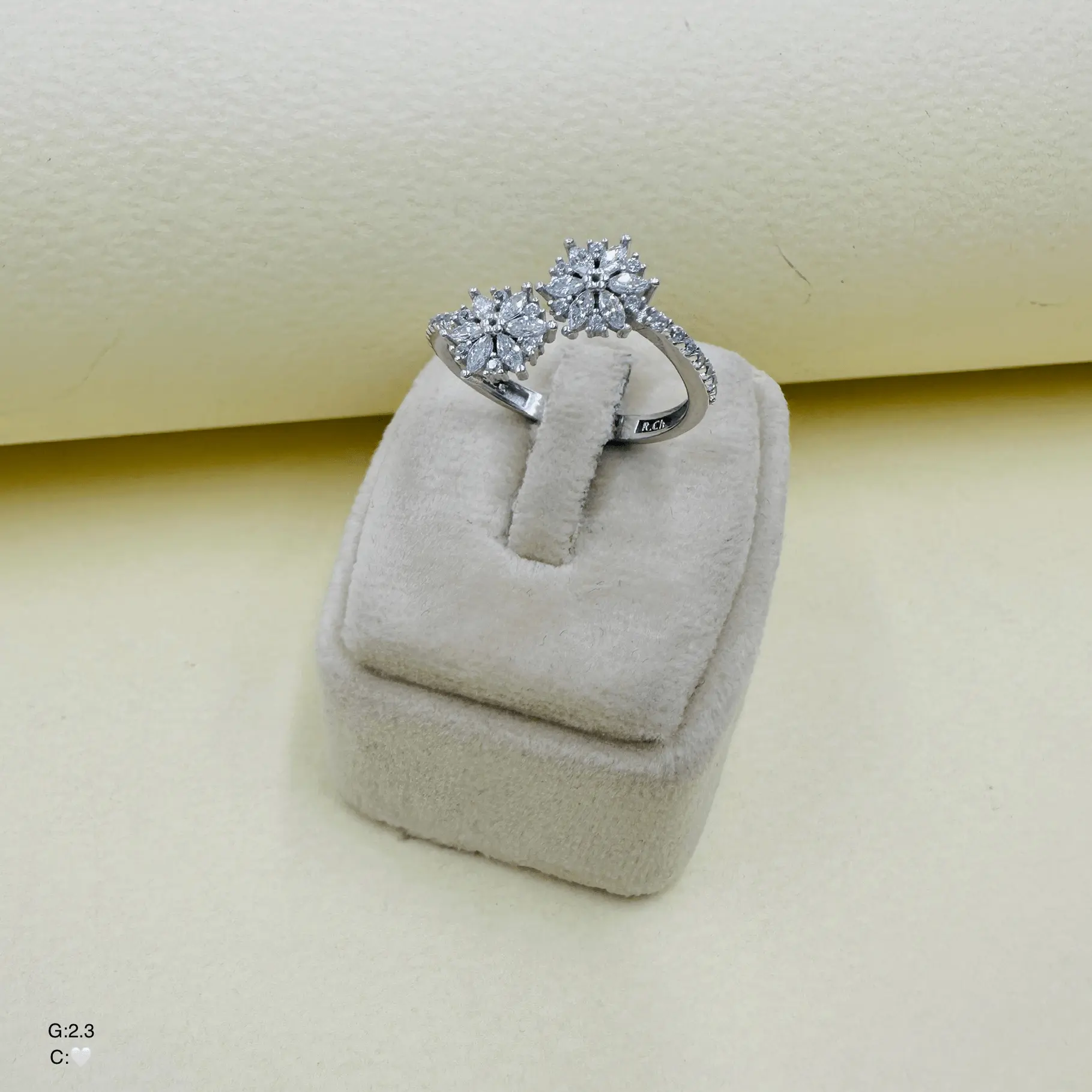 SWA649 انگشتر نقره زنانه کد SWA649 - Image 1