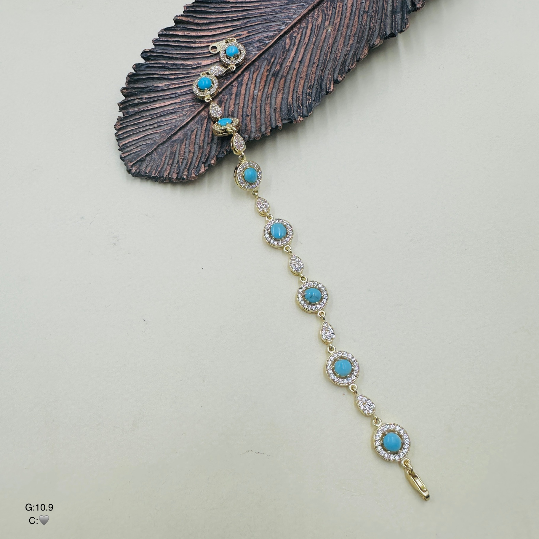 SWD252 دستبند نقره زنانه کد SWD252 - Image 1