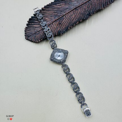 ساعت نقره زنانه کد SWW237