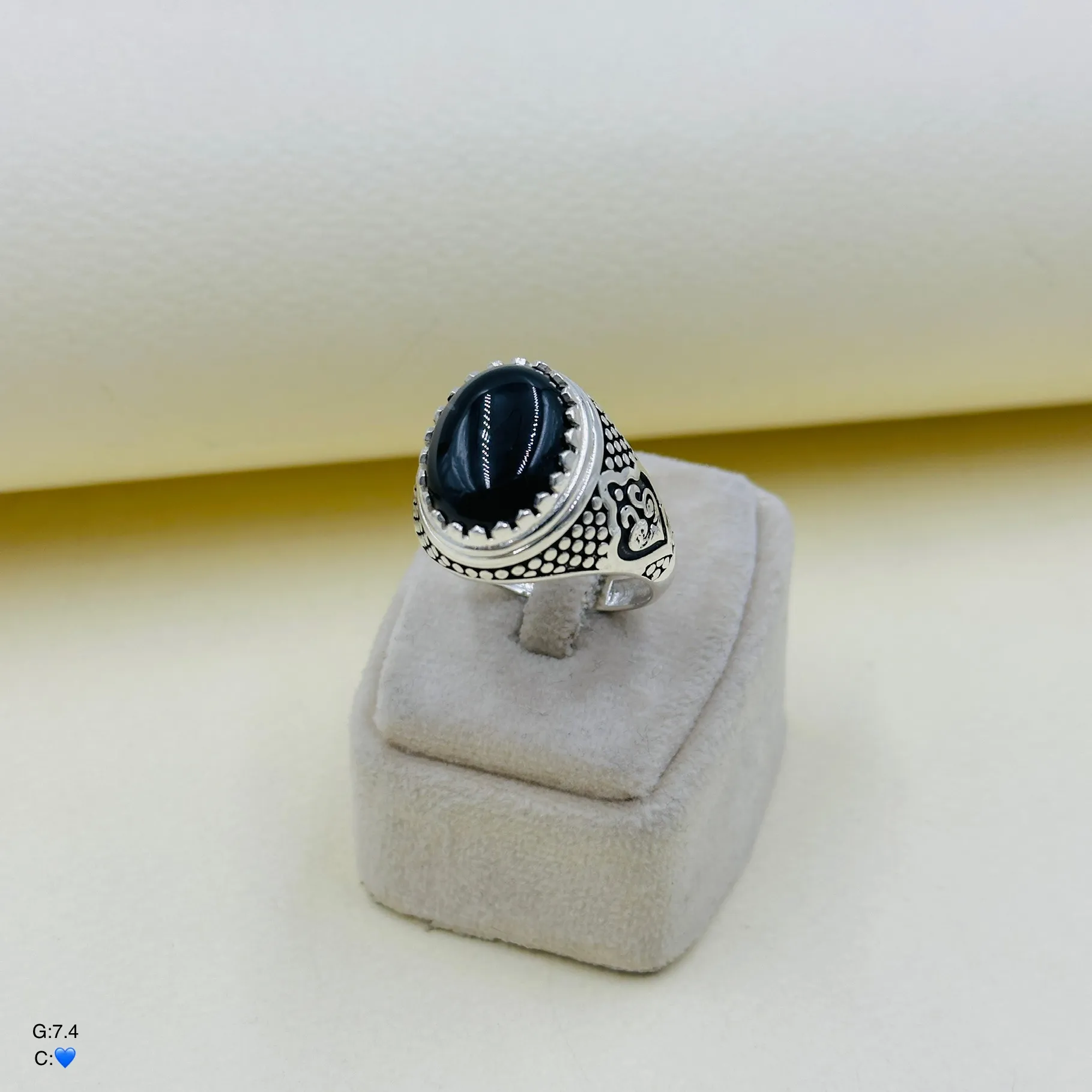 SMA305 انگشتر نقره مردانه کد SMA305 - Image 1