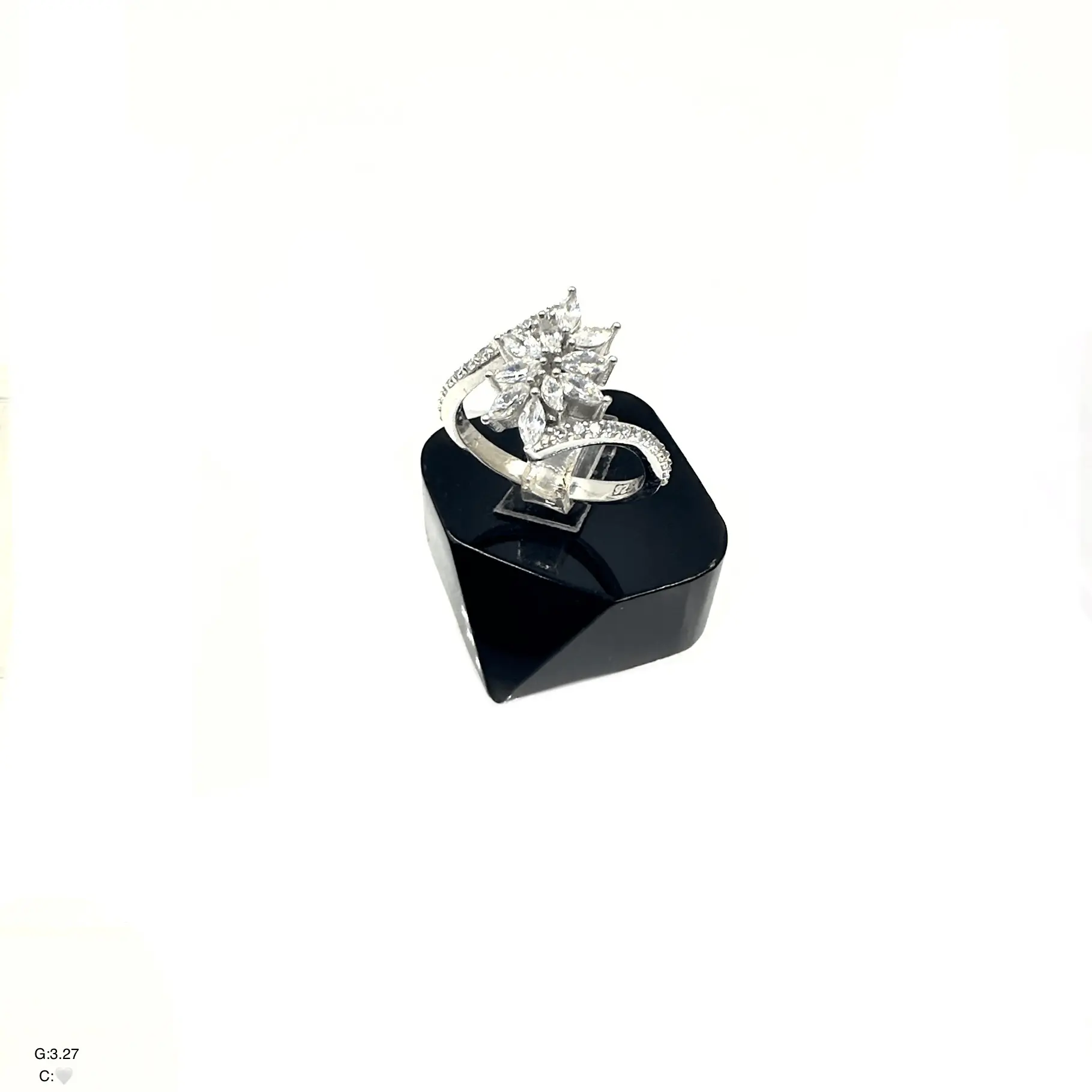 SWA542 انگشتر نقره زنانه کد SWA542 - Image 1
