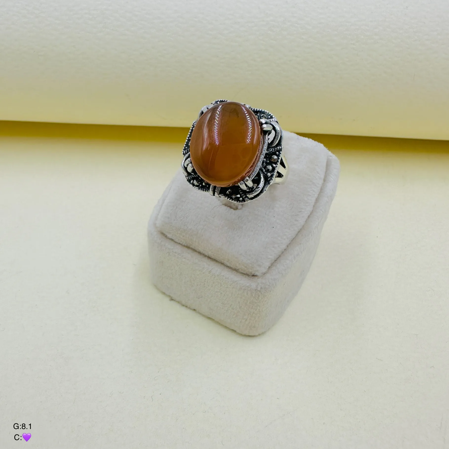 SWA563 انگشتر نقره زنانه کد SWA563 - Image 1