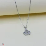 پلاک زنجیر نقره زنانه کد SWPZ200