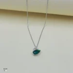 پلاک زنجیر نقره زنانه کد SWPZ206