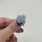 انگشتر نقره زنانه کد SWA686 - Image 2